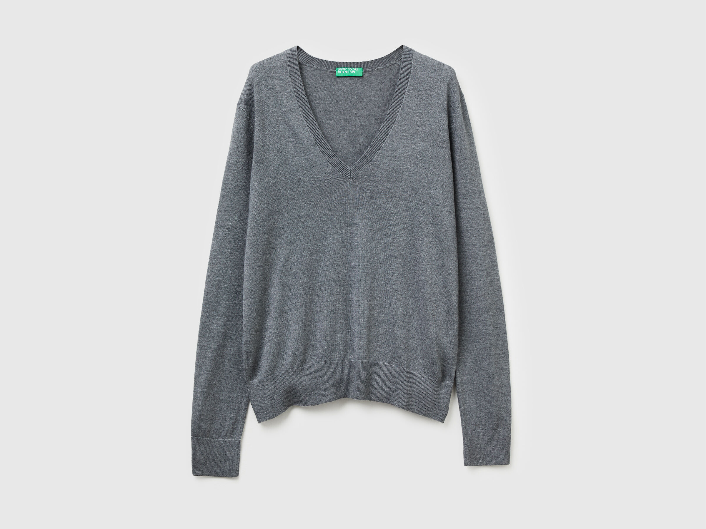 V NECK SWEATER L/S Women image number 5